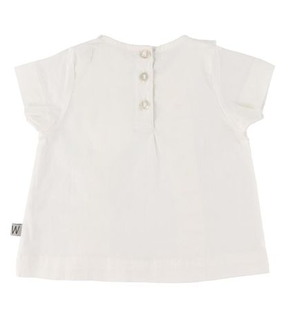 Wheat T-shirt - Blouse Nicoline - Hvid Wheat T-shirt - Blouse Nicoline - Hvid
