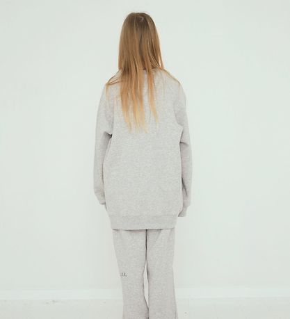 Designers Remix Sweatshirt - Willie - Grey Melange Designers Remix Sweatshirt - Willie - Grey Melange
