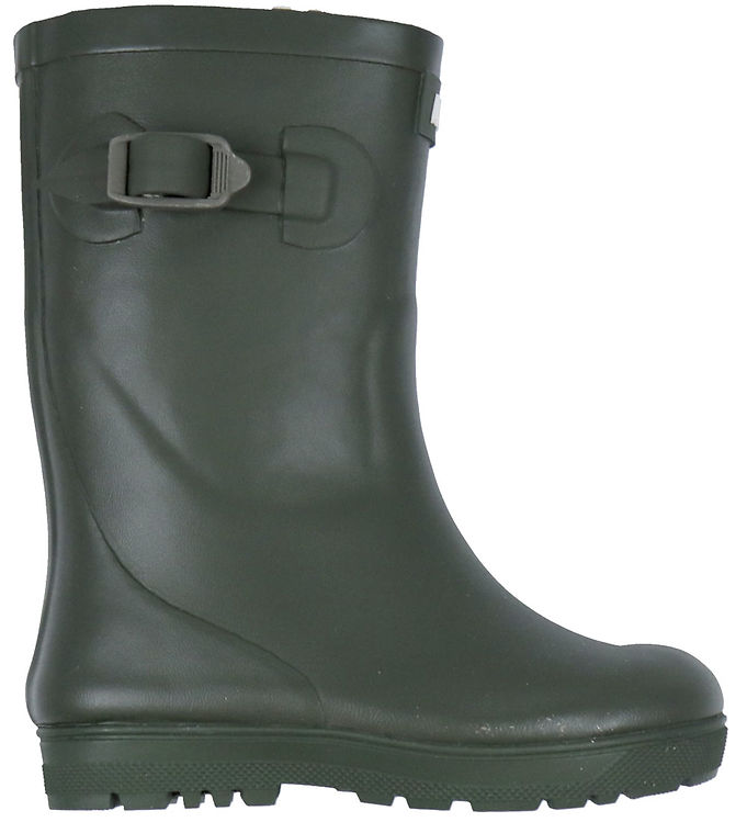 Aigle, - Børn, Gummistøvle, foret, AI woody-pop fur -Kaki - 28 / Kaki