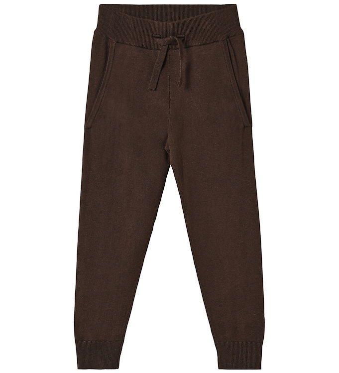 Fliink Bukser - Strik - Favo - Coffee Bean