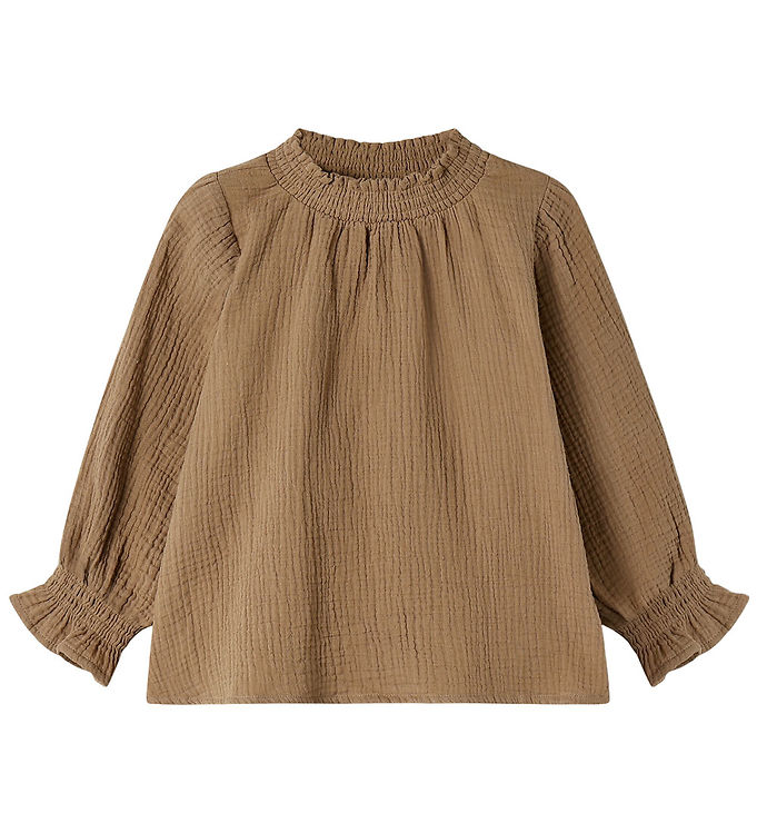 Fliink Bluse - Musselin - Paco - Pine Bark