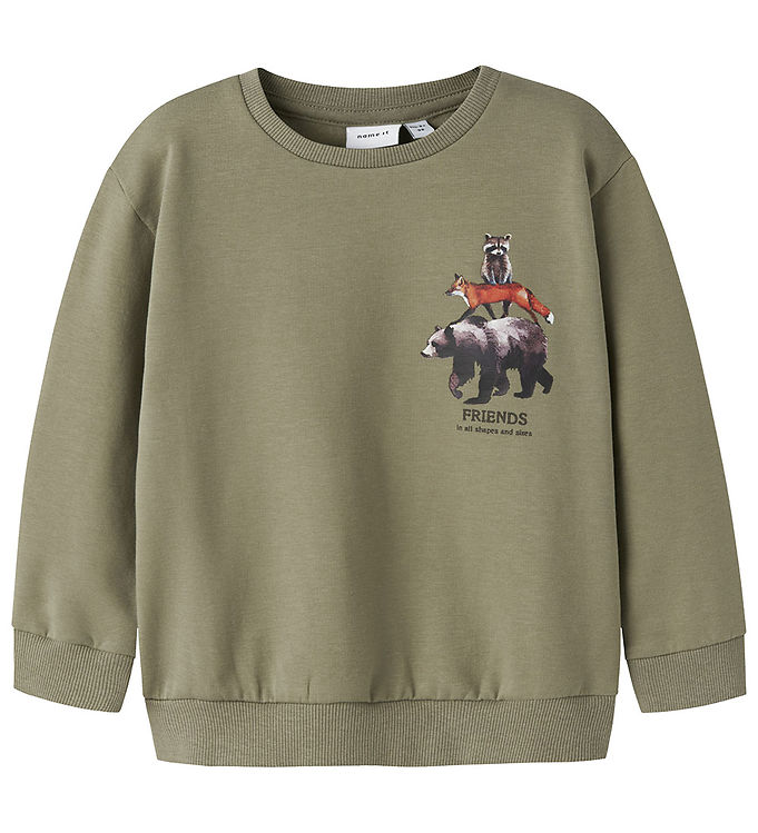 Name It Sweatshirt - NmmOlin - Mermaid