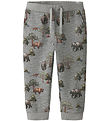 Name It Sweatpants - NmmOlin - Grey Melange Name It Sweatpants - NmmOlin - Grey Melange