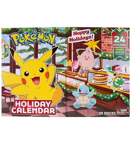 Pokémon Julekalender - 24 Låger Pokémon Julekalender - 24 Låger