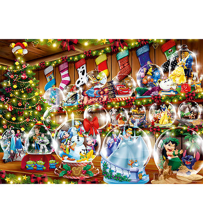 Ravensburger Puslespil - 1000 Brikker - Disney Christmas Ravensburger Puslespil - 1000 Brikker - Disney Christmas