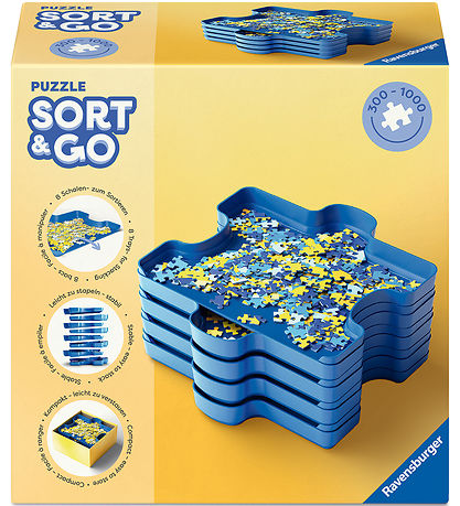 Ravensburger Sorteringsbakker - Puslespil - 300-1000 Brikker Ravensburger Sorteringsbakker - Puslespil - 300-1000 Brikker