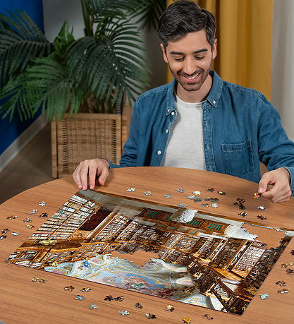 Ravensburger Puslespil - 1000 Brikker - Library at St. Florian M Ravensburger Puslespil - 1000 Brikker - Library at St. Florian M