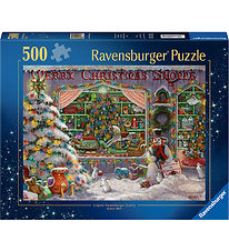 Ravensburger Puslespil - 500 Brikker - The Christmas Shop Ravensburger Puslespil - 500 Brikker - The Christmas Shop