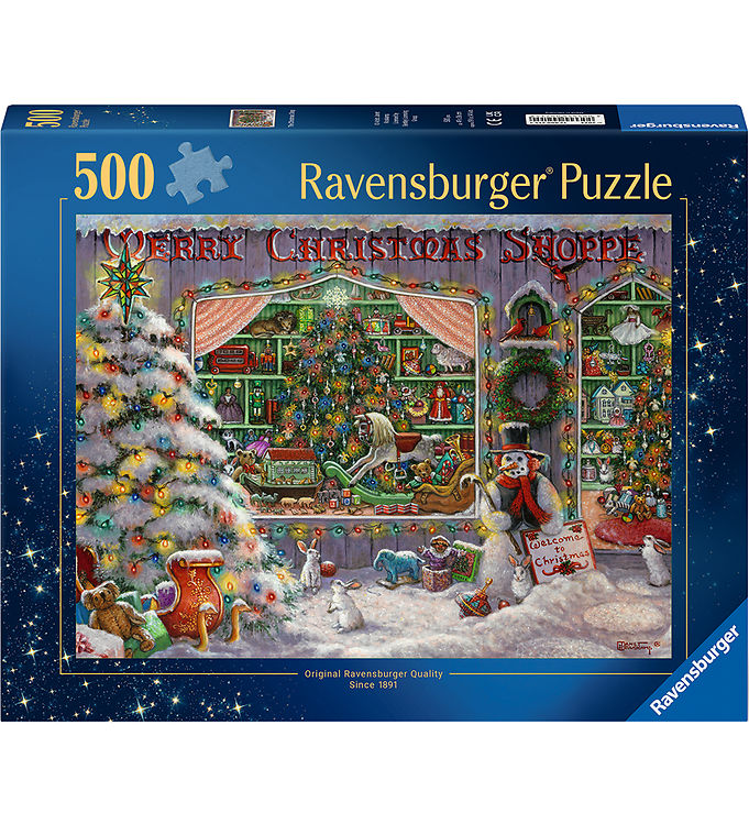 Ravensburger Puslespil - 500 Brikker - The Christmas Shop