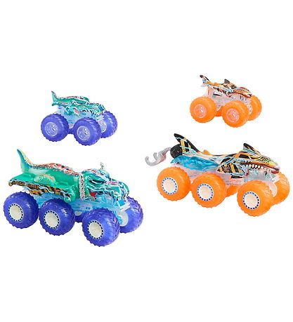 Hot Wheels Biler - Monster Trucks Power Smashers - Multipack Hot Wheels Biler - Monster Trucks Power Smashers - Multipack