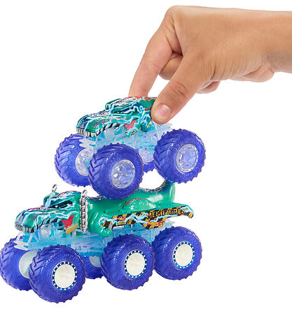 Hot Wheels Biler - Monster Trucks Power Smashers - Multipack