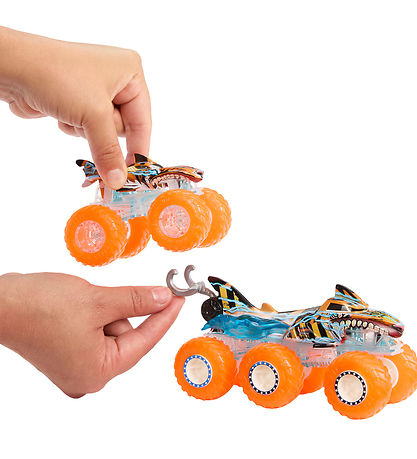 Hot Wheels Biler - Monster Trucks Power Smashers - Multipack Hot Wheels Biler - Monster Trucks Power Smashers - Multipack