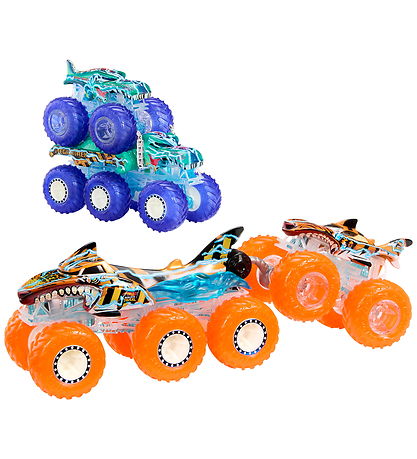 Hot Wheels Biler - Monster Trucks Power Smashers - Multipack Hot Wheels Biler - Monster Trucks Power Smashers - Multipack