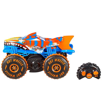 Hot Wheels Fjernstyret Bil - Monster Trucks - Tiger Shark Hot Wheels Fjernstyret Bil - Monster Trucks - Tiger Shark