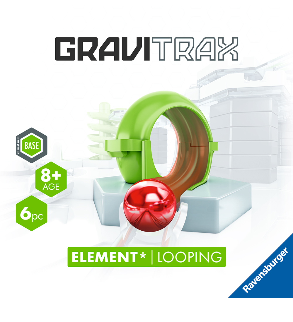 GraviTrax Element - Schleife - 6 Teile - GraviTrax - One Size - Kugelbahn