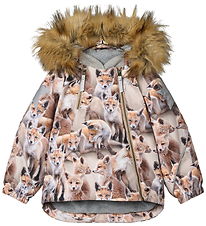 Molo Vinterjakke - Hopla Fur - Playing Foxes Molo Vinterjakke - Hopla Fur - Playing Foxes