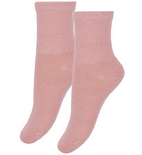 Minymo Strømper - 2-pak - Ash Rose Minymo Strømper - 2-pak - Ash Rose