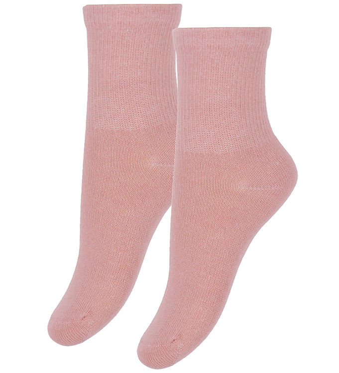 Minymo Strømper – 2-pak – Ash Rose