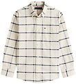 Tommy Hilfiger Skjorte - Window Pane Check - Hvidternet Tommy Hilfiger Skjorte - Window Pane Check - Hvidternet