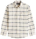 Tommy Hilfiger Skjorte - Window Pane Check - Hvidternet