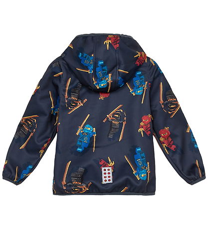LEGO® Ninjago Softshelljacke LWSaku 602 Anthrazitgrau m