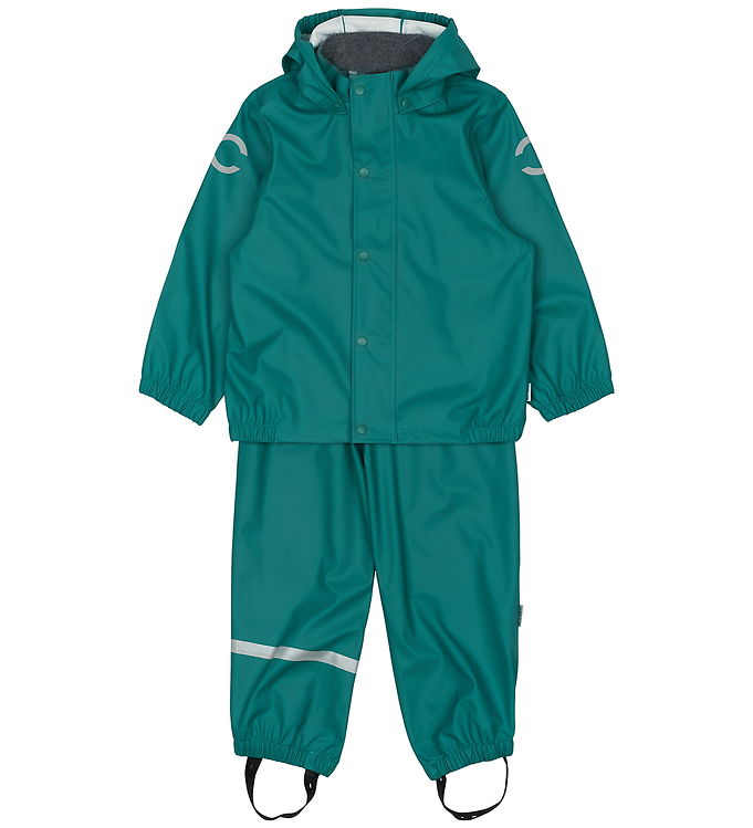 Mikk-Line Regntøj m. Seler - PU - North Sea