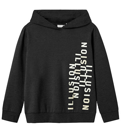 Name It Hættetrøje - NkmOlaf - Sort