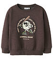 Name It Sweatshirt - NmmOlaf - Shaved Chocolate Name It Sweatshirt - NmmOlaf - Shaved Chocolate