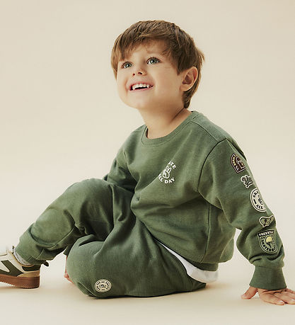 Name It Sweatshirt - NmmOlaf - Laurel Wreath