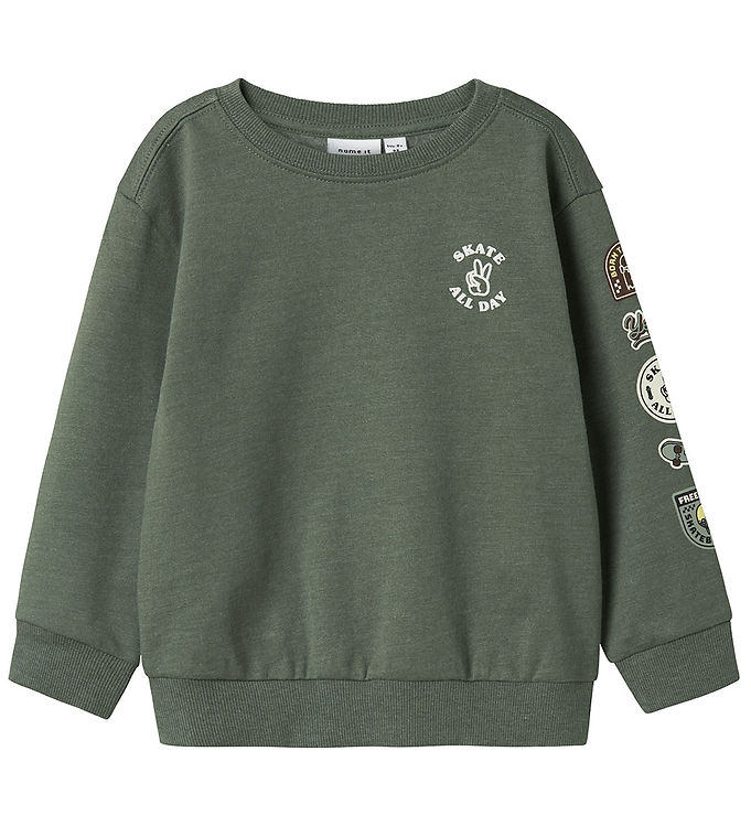 Name It Sweatshirt - NmmOlaf - Laurel Wreath