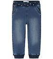 Name It Jeans - Fleece - NmfBella - Dark Blue Denim/Print Name It Jeans - Fleece - NmfBella - Dark Blue Denim/Print