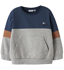 Name It Sweatshirt - NmmOdie - Insignia Blue Name It Sweatshirt - NmmOdie - Insignia Blue