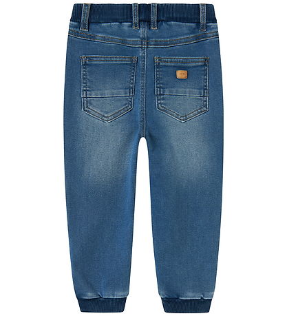 Name It Jeans - Baggy - Fleece - NmmBen - Medium Blue Denim Name It Jeans - Baggy - Fleece - NmmBen - Medium Blue Denim