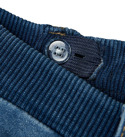 Name It Jeans - Baggy - Fleece - NmmBen - Medium+ Blue Denim
