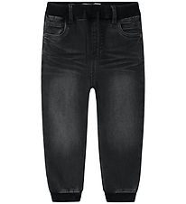 Name It Jeans - Baggy - Fleece - NmmBen - Black Denim Name It Jeans - Baggy - Fleece - NmmBen - Black Denim