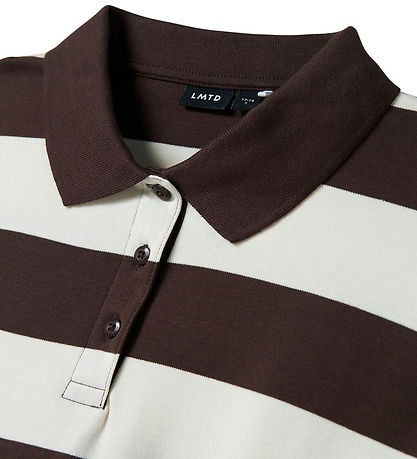 LMTD Polobluse - NlfKlivas - Chocolate Brown LMTD Polobluse - NlfKlivas - Chocolate Brown