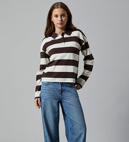LMTD Polobluse - NlfKlivas - Chocolate Brown LMTD Polobluse - NlfKlivas - Chocolate Brown