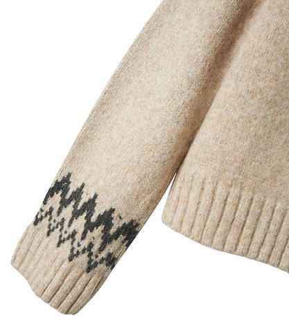 LMTD Bluse - Strik - NlfNeenla - Oatmeal