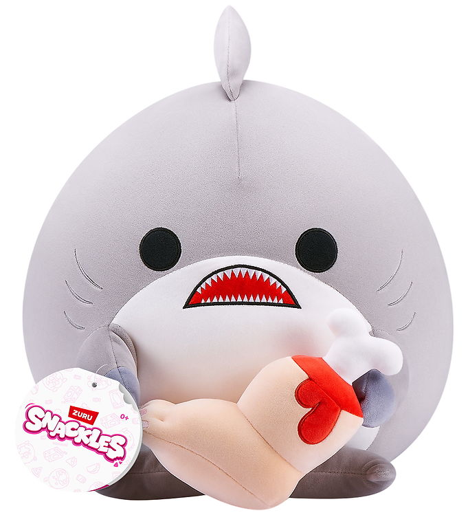 Snackles Bamse - 20 cm - Hajen Finn m. Ben