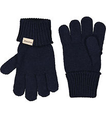 MarMar Handsker - Uld/Bomuld - Strik - Aske - Ink MarMar Handsker - Uld/Bomuld - Strik - Aske - Ink