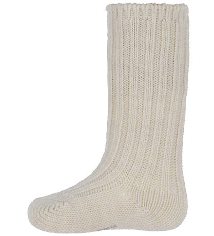Fanga Fontana Strømper - Uld - Strik - Lana - Sand