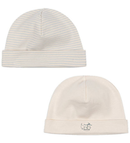 Fanga Fontana Huer - Beanie - Fio - 2-pak - Blue Mix Fanga Fontana Huer - Beanie - Fio - 2-pak - Blue Mix