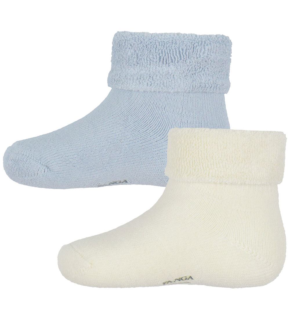 Fanga Fontana Socken - Vicino - 2er-Pack - Grau Dawn - Fanga Fontana - 17/18 - Socken