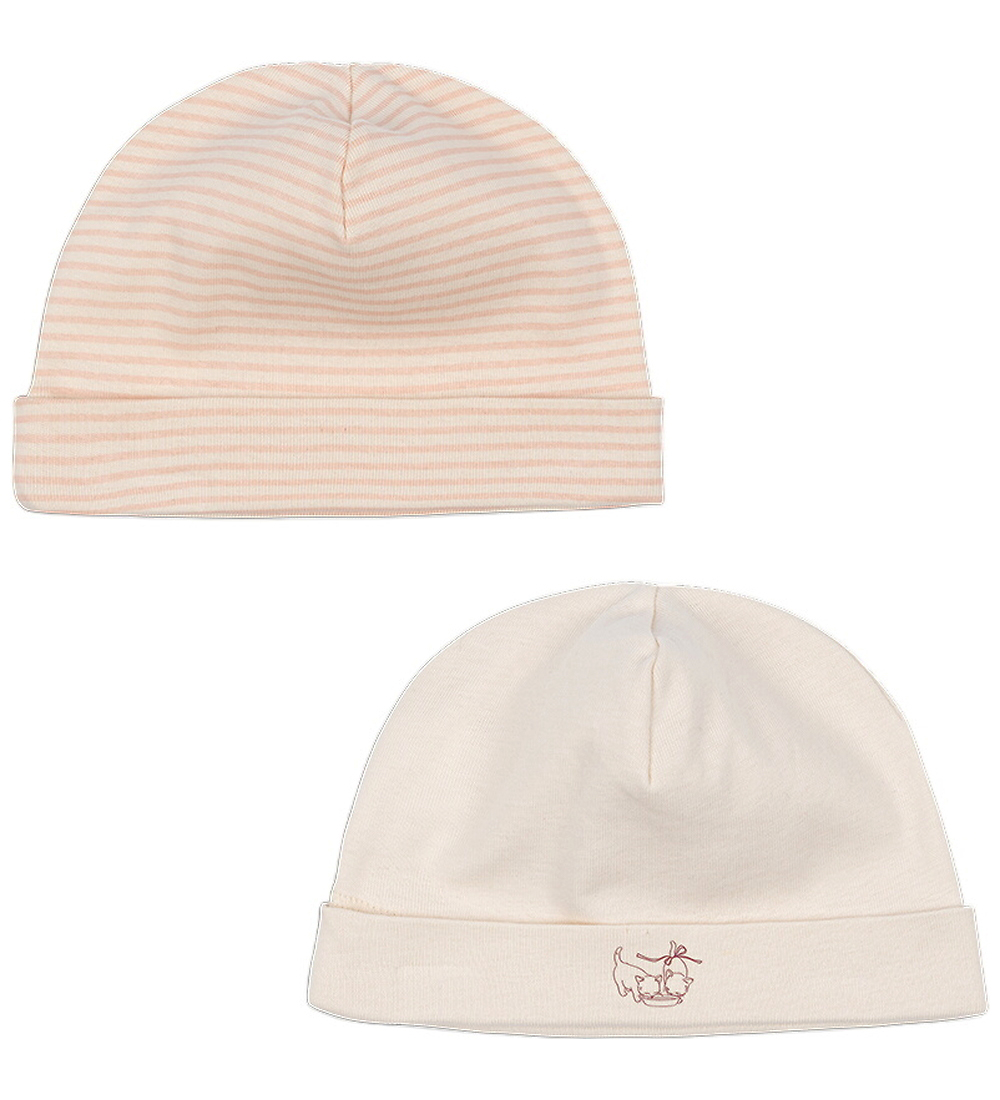 Fanga Fontana Mützen - Beanie - Fio - 2er-Pack - Blush Mix - Fanga Fontana - 3-6 mt - Mützen