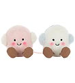 Jellycat Bamse - 9x16- Amuseables Toastie Pink and White Marsh Jellycat Bamse - 9x16- Amuseables Toastie Pink and White Marsh