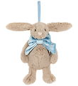 Jellycat Bamse - 13x6 cm - Bashful Beige Bunny Decoration Jellycat Bamse - 13x6 cm - Bashful Beige Bunny Decoration