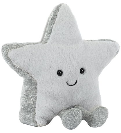 Jellycat Bamse - 17x15 cm - Amuseables Silver Star Jellycat Bamse - 17x15 cm - Amuseables Silver Star