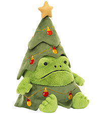 Jellycat Bamse - 29x18 cm - Christmas Tree Ricky Rain Frog Jellycat Bamse - 29x18 cm - Christmas Tree Ricky Rain Frog