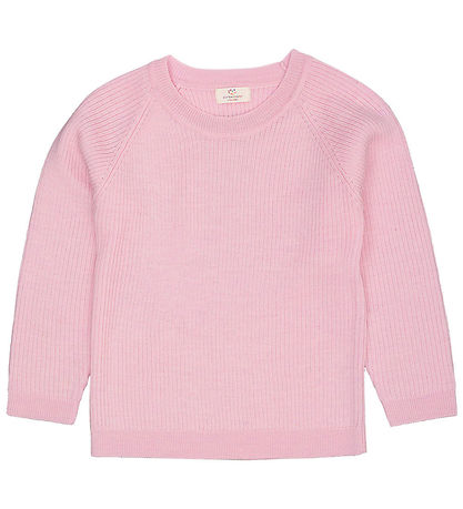 Copenhagen Colors Bluse - Uld - Rib - Strik - Bubblegum Copenhagen Colors Bluse - Uld - Rib - Strik - Bubblegum