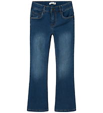 Name It Jeans - Boot - Fleece - NkfSalli - Dark Blue Denim Name It Jeans - Boot - Fleece - NkfSalli - Dark Blue Denim